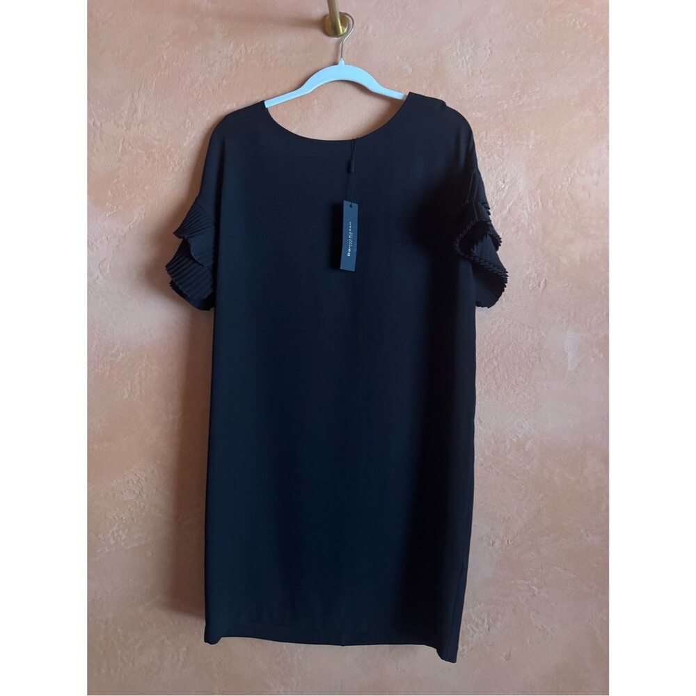 Donna Karan New York Pleated Sleeve Shift Dress NWT Size 4
